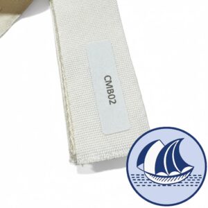 Bleach White Cotton Tape